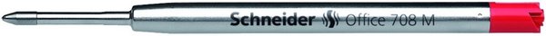 Kugelschreibermine Office 708 Strich- stärke M, rot, mit Edelstahlspitze