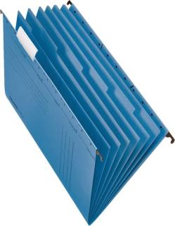 Projekt-/Personalhefter UniReg, 230g/qm-Kraftkarton, 6 Trennblätter,