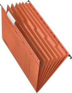 Projekt-/Personalmappe UniReg, 230g/qm-Kraftkarton, 6 Trennblätter,