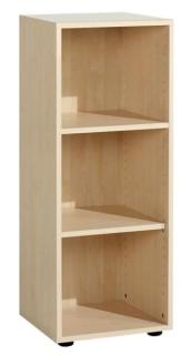Regal 3 OH mit Standfüßen Buche 400x400x752, Flex