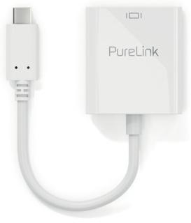 Adapter USB-C auf HDMI 4K60 iSerie, 0,10m, weiß, für Auflösungen bis zu