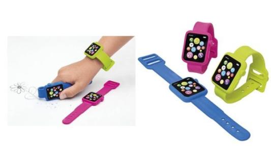 WEDO Kunststoff-Radierer SmartWatch , blau (62599310)