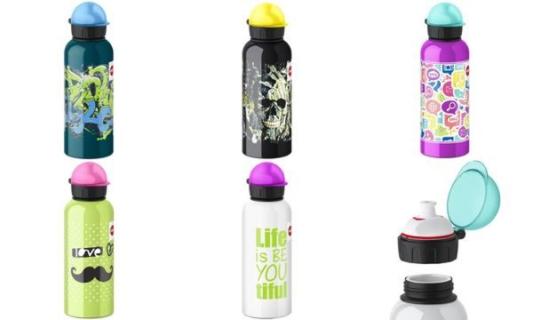 emsa Trinkflasche TEENS, Motiv: Sku ll, 0,6 Liter (6460193)