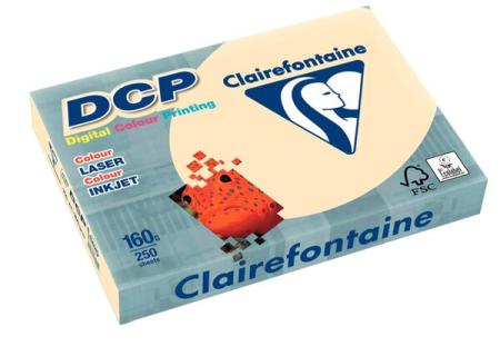 DCP Papier für Farblaser/Inkjetdruck A4, 160g, elfenbein