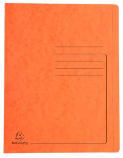 Schnellhefter Colorspan 355g, A4, orange, mit Beschriftungsfeld