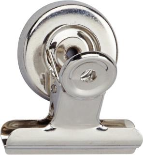 Brief-Klemmer mit Magnet Breite 40mm, Klemmweite 20mm
