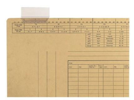 Vollsichtreiter Vollsichtreiter 60mm br.4zeilig