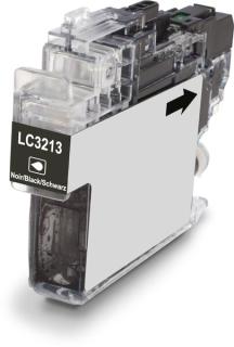 Tintenpatrone schwarz für Brother DCP J572DW/772DW/774DW #LC-3213BK