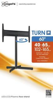 Vogels EFF 8330 TURN 60° TV Bodenständer 800x450 cm