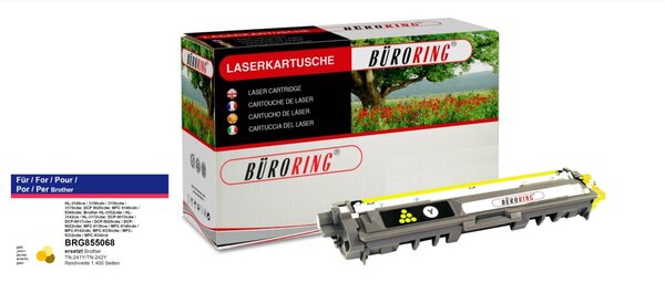 Toner gelb für Brother DCP-9020CDW, HL-3140cw, HL-3150CDW, HL-3170CDW,