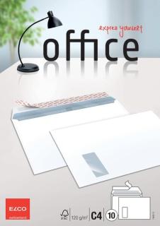 ELCO FSC Briefumschlag C4 HK hoch- weiß m.F. 120g Innendruck 324x229mm