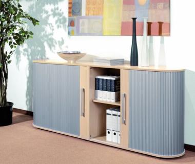 Regal 2 OH mit Standfüßen Ahorn 800x420x752 Flex