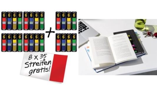 Post-it Haftmarker Index Mini, 11,9 x 43,2 mm, 4-farbig (9006834)