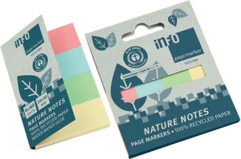 RC Page Marker, 4 x 40 Blatt, sortiert