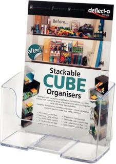 Prospekthalter A5 hoch 1 Fach, PS zur Wandmontage oder zum aufstellen