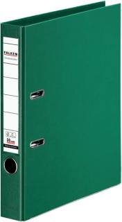 Ordner PP A4 50mm grün Chromocolor mit Einsteckschild