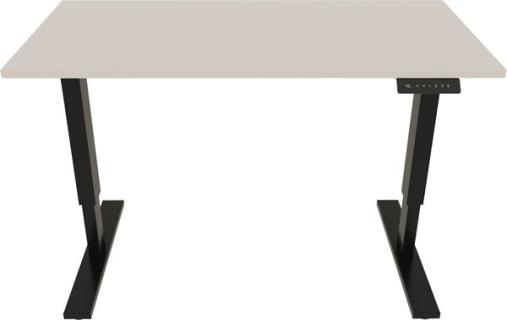 Schreibtisch E-StarterTech, 1600x600 Gestell: schwarz