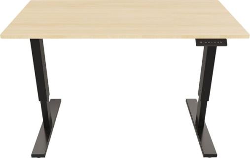 Schreibtisch E-StarterTech, 1400x800 Gestell: schwarz