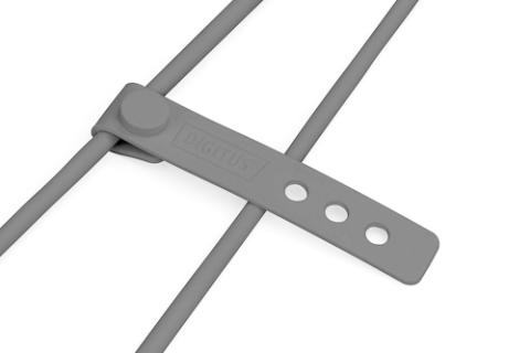 DIGITUS USB-C Silicone charging cable USB-A - USB-C 0,5m