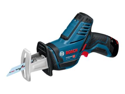 BOSCH Professional GSA 12V-14 Akku-Säbelsäge Set 12,0 V, mit 2 Akkus
