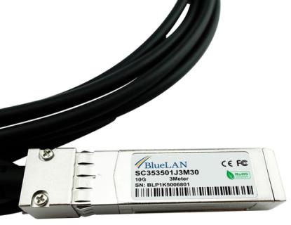 CBO GMBH BlueOptics UDC-1-BL InfiniBand-Kabel 1 m SFP+ Schwarz ( UDC-1-BL )