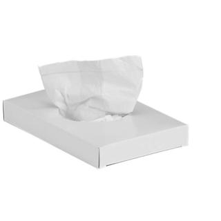 Hygienebindenbeutel PE-Hygienebag, HDPE weiß, 80 x 60 x 250 mm | 30 Beutel für Spender Artikel 36610 + 36609