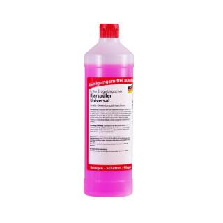 Erster Erzgebirgischer Klarspüler Universal |  1 Liter saurer Klarspüler für alle Gewerbespülmaschinen