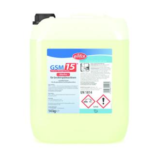 GSM 15 OC | 14 kg Intensiv-Reiniger flüssig -chlorfrei- für Geschirrspülmaschinen