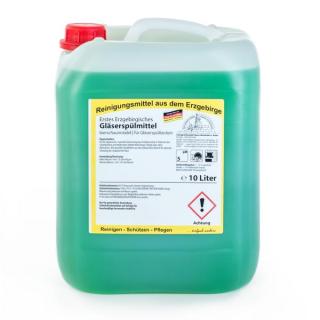 Erstes Erzgebirgisches Gläserspülmittel | 10 Liter bierschaumstabil, für Gläserspülbecken