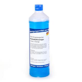Erster Erzgebirgischer Alkohol-Duftreiniger Limone/Orange | 1 Liter Rundflasche idealer Schnell- und Schonreiniger auf Alkoholbasis