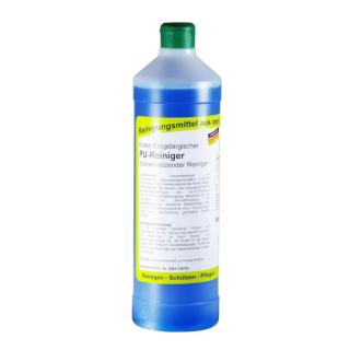 Erster Erzgebirgischer PU-Reiniger | 1 Liter Rundflasche hochaktiver Unterhaltsreiniger mit hervorragenden Netzungseigenschaften