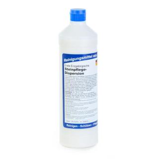 Erste Erzgebirgische Steinpflege-Dispersion |  1 Liter polymerhaltige Selbstglanz-Dispersion für alle Natur- und Kunststeinböden