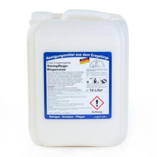 Erste Erzgebirgische Steinpflege-Dispersion | 10 Liter Selbstglanz-Dispersion für alle Natur- und Kunststeinböden