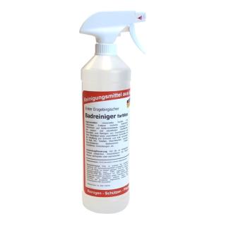 Erster Erzgebirgischer Badreiniger farblos |  750 ml entfernt mühelos Kalk, Fett, Seife