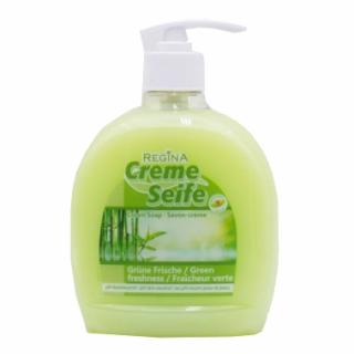 REGINA Cremeseife, 500 ml Spenderflasche | Grüne Frische 