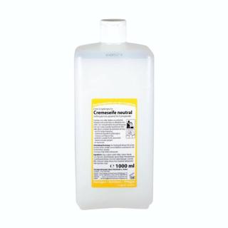Erste Erzgebirgische Cremeseife neutral |  1 Liter-Euroflasche Seifenpatrone passend für Eurospender
