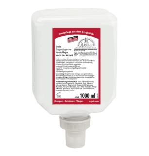 Erste Erzgebirgische Hautpflege nach der Arbeit | 1 Liter-Patrone passend für Spender 70334 (manuell) und 70485 (berührungslos)