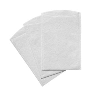 Einweg-Waschhandschuhe verschweißt TEMDEX Molton 60 g/m²  | 2000 Stück hochweiß, 1-lagig, 230 × 150 mm
