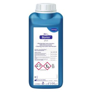 Bomix plus |  2 Liter aldehydfreie, manuelle Instrumentendesinfektion, VAH, CE-Kennzeichnung gemäß Medizinproduktegesetz (MPG), IHO-Viruzidie-Liste