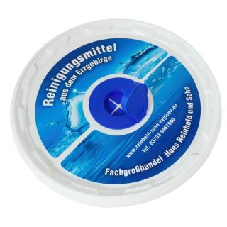 Deckel/Zupfdeckel für Desinfektionseimer | weiß/blaupassend für Spendereimer (Artikel 37174)