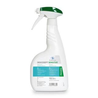 Descosept Sensitive -323DS- | 750 ml Sprühflasche alkoholisches Schnelldesinfektionsmittel für Medizinprodukte, medizinischem Inventar und Flächen aller Art+++ BIOZIDPRODUKTE VORSICHTIG VERWENDEN. VOR GEBRAUCH STETS ETIKETT UND PRODUKTINFORMATIONEN LESEN +++