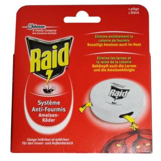 Johnson Raid Ameisenköder | 1 Stück/Pack +++ BIOZIDPRODUKTE VORSICHTIG VERWENDEN. VOR GEBRAUCH STETS ETIKETT UND PRODUKTINFORMATIONEN LESEN +++     