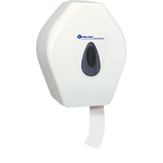 Toilettenpapier-Großrollen-Spender "Merida Top Mini" | weiß/grau passend  für Toilettenpapier-Großrolle ||10047||