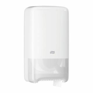 Toilettenpapier-Rollen-Spender für 2 Rollen "Tork Midi" | weiß für System T6 Toilettenpapier 11035