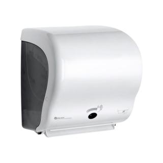 Rollenhandtuchspender "Luxsensor", berührungslose Sensorautomatik | weiß passende Handtuchrolle 10050