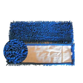 Chenille-Mopp 50 cm | Farbe: blau Material: Mikrofaser, Aufnahme: Tasche