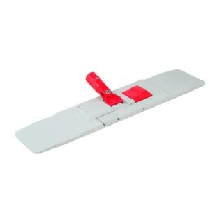 Mopp-Halter/Klapphalter "Master Clip" 50 cm | grau/rotfür Mopp-Bezüge mit Taschen