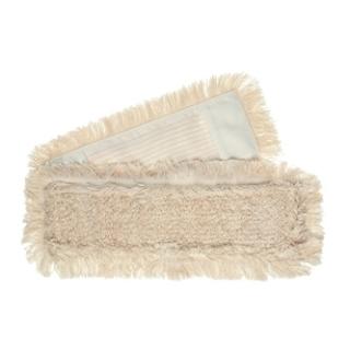 topmop® 40 cm, Mopp mit Schlingen und Fransen, Polyesterdeckblattmit weißem Einfassband