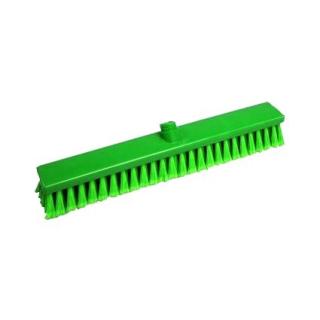 Hygiene - Besen 47 cm grün | Außengewinde mit Innensechskant geeignet für die Arbeit mit Wasser und Reinigungsmitteln, nicht geeignet für die Backindustrie