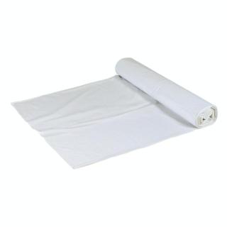 Müllbeutel  50-60 Liter, 22 µ, LDPE weiß, 600 x 700 mm | 25 Stück/Rolle mit Seitenfaltenbeutel